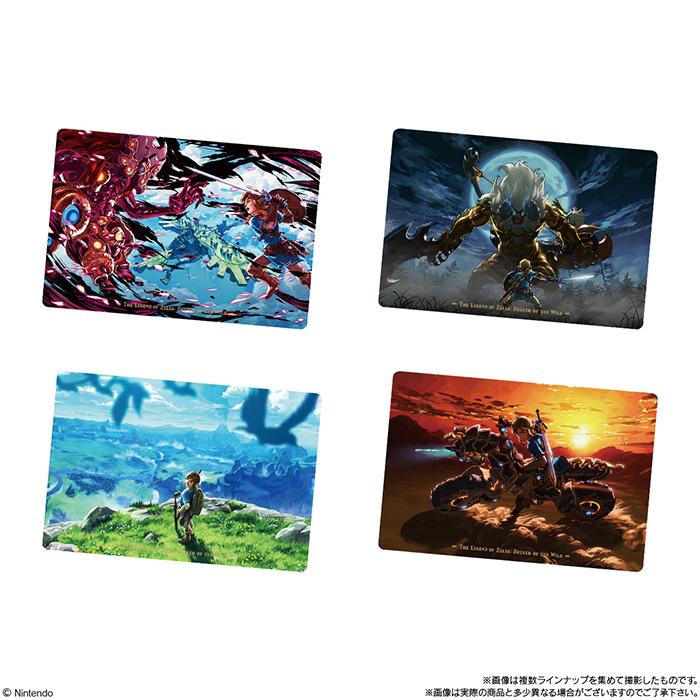 BANDAI Candy ゼルダの伝説 ブレス オブ ザ ワイルド カードキャンディ 