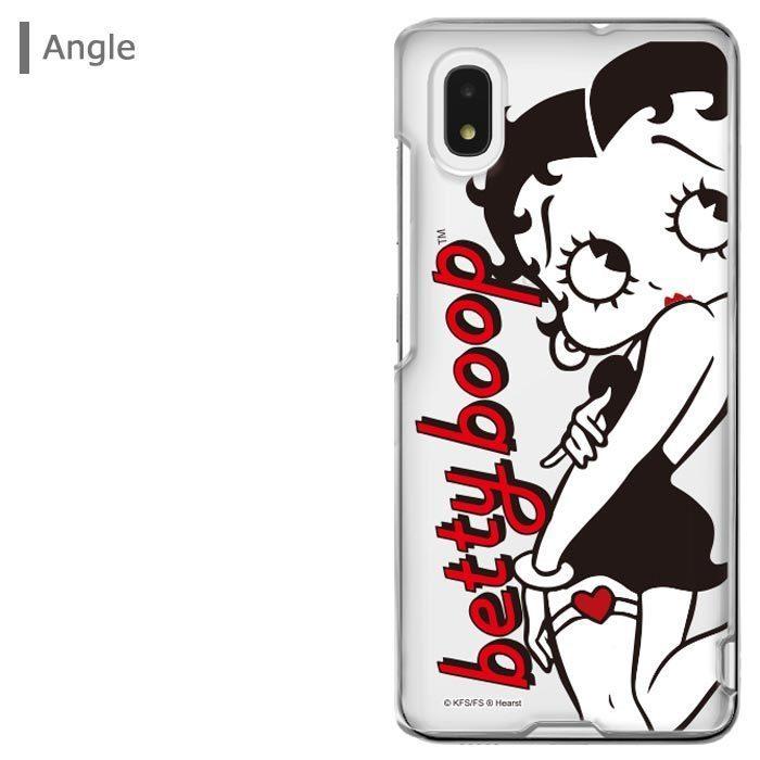 メール便 GalaxyA21 GalaxyA20 ベティ・ブープ クリア ケース ベティ BETTYBOOP グッズ ギャラクシー Galaxy A21 A20 SC-42A SC-02M SCV46 カバー スマホケース｜stars-y｜06