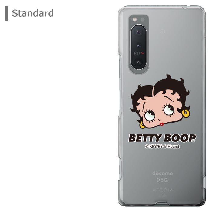 Xperia 5 II ベティ・ブープ クリア ケース ベティちゃん BETTYBOOP グッズ ベティーちゃん  エクスペリア Xperia5II SOG02 5II スマホカバー スマホケース｜stars-y｜06