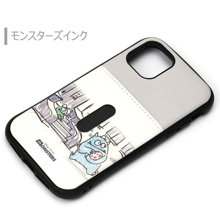 iPhone11Pro ディズニー モンスターズインク タフポケット ケース カバー ソフト ハード カード収納 背面 サリー マイク iphone 11 pro アイフォン スマホケース｜stars-y｜02