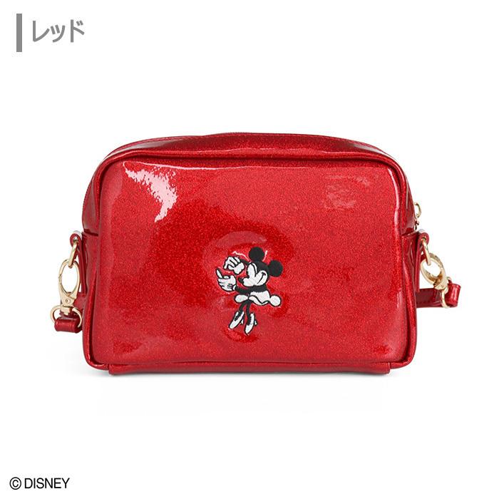 送料無料 ディズニー ミニーマウス スパークリップ ショルダーバッグ