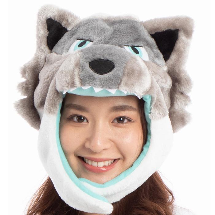 シルバーウルフ 被り物 かぶりもの 被りもの キャラクター グッズ かわいい ウルフ おおかみ 狼 赤ずきん アニマル 動物 男女兼用 コスプレ ハロウィン 仮装 S Sz 6h811 スターズ 通販 Yahoo ショッピング