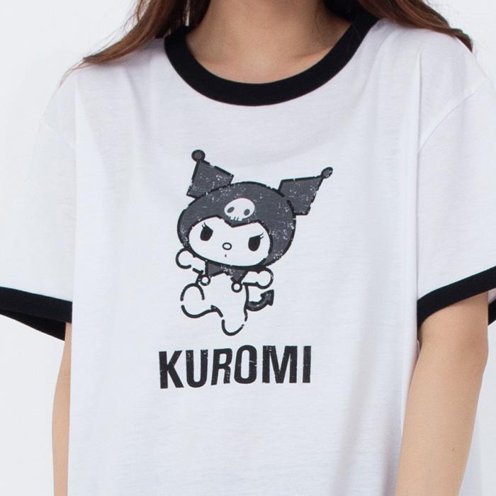サンリオ リンガー Tシャツ ハローキティ シナモロール クロミ