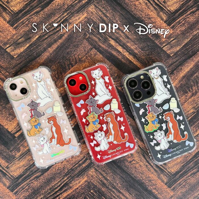 メール便 iPhone13Pro ディズニー おしゃれキャット x SKINNYDIP TPU クリア ケース カバー スキニーディップ ソフトケース クリアケース かわいい マリー｜stars-y｜03