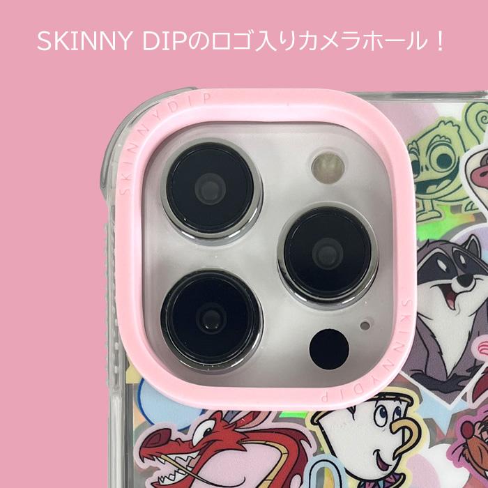 メール便 iPhone15Pro ディズニー サイドキッカーズ x SKINNYDIP TPU ケース カバー スキニーディップ ホログラム かわいい フランダー iPhone15Proケース｜stars-y｜05