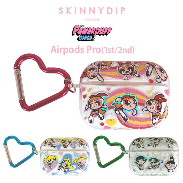 AirPods Pro パワーパフガールズ x SKINNYDIP クリア ケース カバー