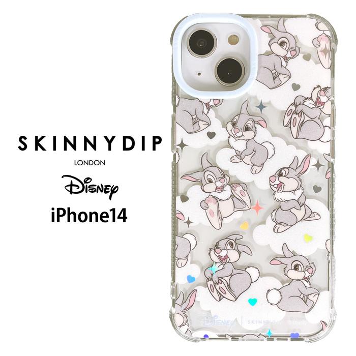 メール便 iPhone14 ディズニー ベビー とんすけ x SKINNYDIP TPU