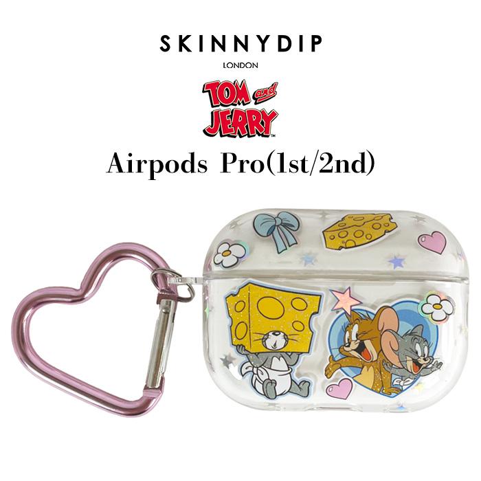 AirPods Pro 第1世代 第2世代 トムとジェリー タフィー x SKINNYDIP