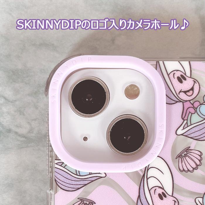 iPhone14 ディズニー ベビーオイスター x SKINNYDIP TPU スキニーディップ ソフトケース クリアケース アリス ヤングオイスター スマホカバー スマホケース｜stars-y｜06