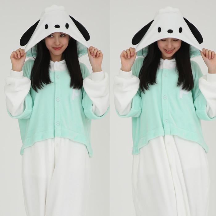 送料無料 サンリオ ポチャッコ きぐるみ パジャマ キャラクター