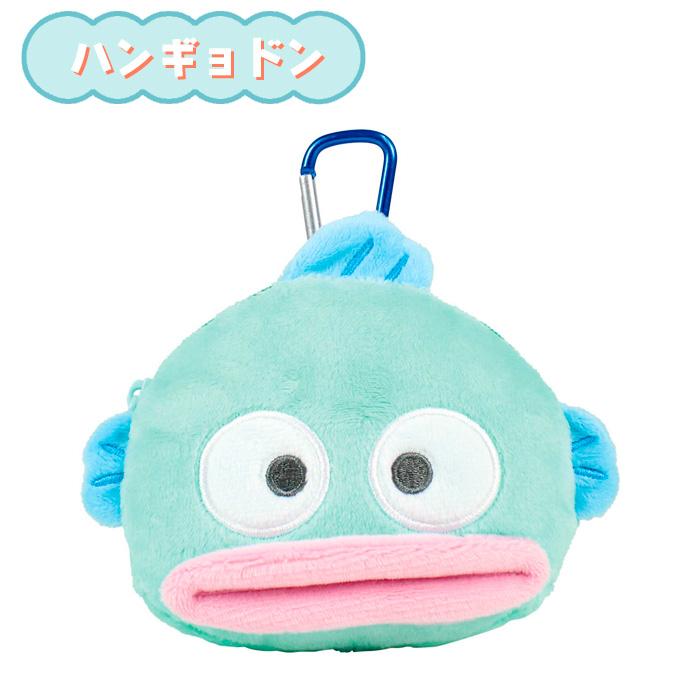 サンリオ カラビナ付き ぬいぐるみ ポーチ キーホルダー 小物入れ ミニポーチ バッグチャーム マイメロ クロミ シナモ ポムポムプリン ポチャッコ ハンギョドン |  | 10