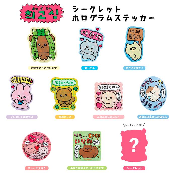 送料無料 [20個入BOX] チェゴシム シークレット ホログラム