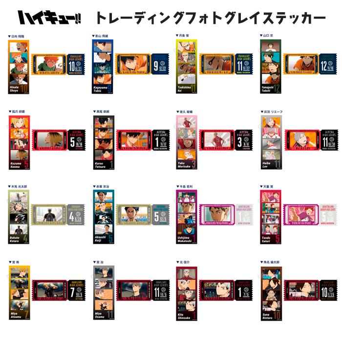 送料無料 [16個入BOX] ハイキュー！！ トレーディング フォト