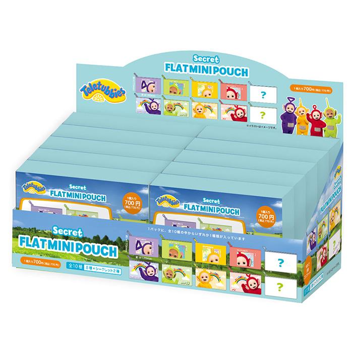 送料無料 [10個入BOX] テレタビーズ シークレット フラットミニポーチ ポーチ ミニ ボックス 大人買い 収納 小物入れ 小さい 小さめ メンバーカラー 推し 推し友 |  | 04