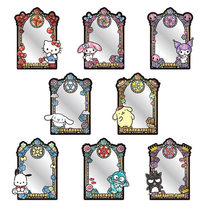 送料無料 [8個入BOX] サンリオ トレーディング アクリル ミラー