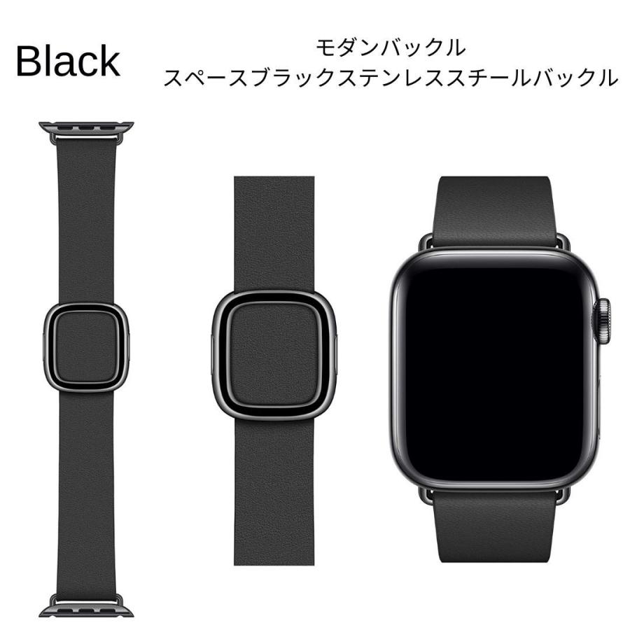 Apple純正】 Apple Watch 40mm モダンバックル S 本革 ステンレス 