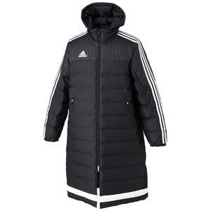12月スーパーsale 15 Off Abr09 65 ロングダウンコート Tiro15 Ace アディダス Adidas ウェア サッカー ジャケット ロングダウンコート アディダス Adidas サッカー ブラック ホワイト お取り寄せ商品 ジャケット ウエア Meorboston Org