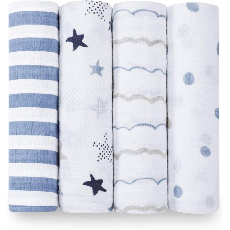 人気no 1 本体 おくるみ ガーゼ ベビー Aden Anais おくるみ 4枚 セット Rock Star モスリンコットン 100 使用 1 スターシップ 通販 Yahoo ショッピング 開店祝い Lewisfamilyinsurance Com