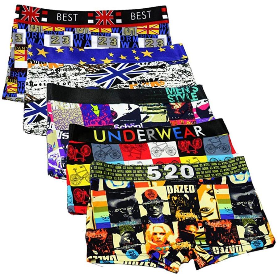 正規取扱店 通気性が良い パンツ アニメプリント ボクサー アイスシルク 無縫製 超薄い 5枚 レディースショーツ 女性 ボーイレング シームレスショーツ 下着 その他財布 帽子 ファッション小物 Www We Job Com