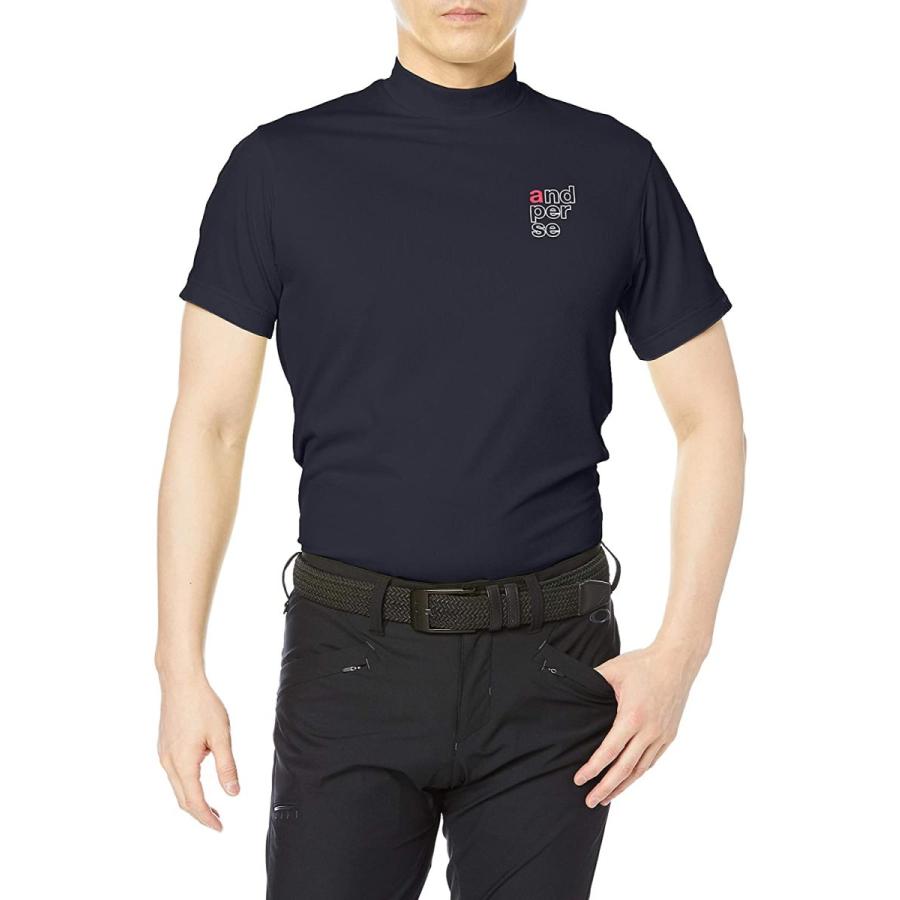 注目ブランド アンパスィ ゴルフシャツ 半袖モックネックシャツ メンズ ネイビー M スターシップ 通販 Yahoo ショッピング 初回限定 Feltfetish Com