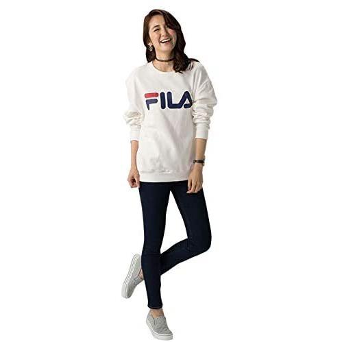 <FILA フィラ> 吸汗速乾ブランドトレーナー メンズ レディース マスタード S 444285043|starshipstore|05