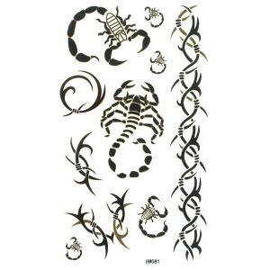 タトゥーシール サソリ トライバル 17x10cm ハロウィン 仮装 コスプレ Hm081 Hm081 スターショップ 通販 Yahoo ショッピング