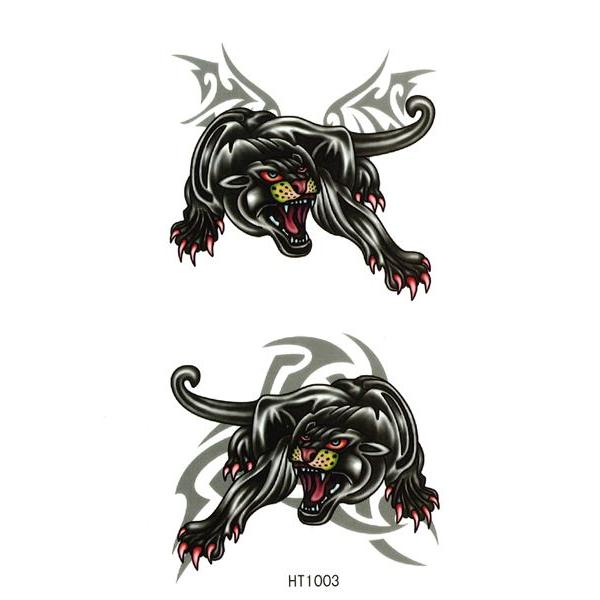 タトゥーシール 狼 オオカミ 【12x6cm　ハロウィン　仮装 コスプレ】 【HT1003】 | 