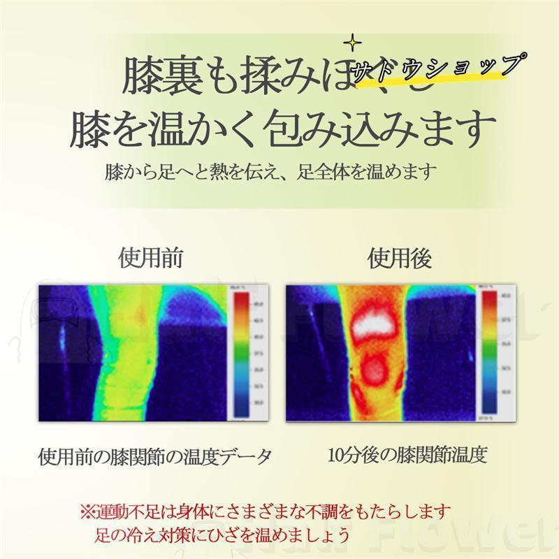 マッサージ器 膝サポーター 膝マッサージャー フットマッサージャー 赤外線 振動 温熱療法 磁気療法 ひざマッサージャー 加熱膝サポーター お歳暮 プレゼント｜starshopstore｜06