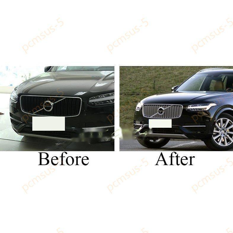 2017y- ボルボ XC90 フロントグリル バンパー クローム カバー トリム