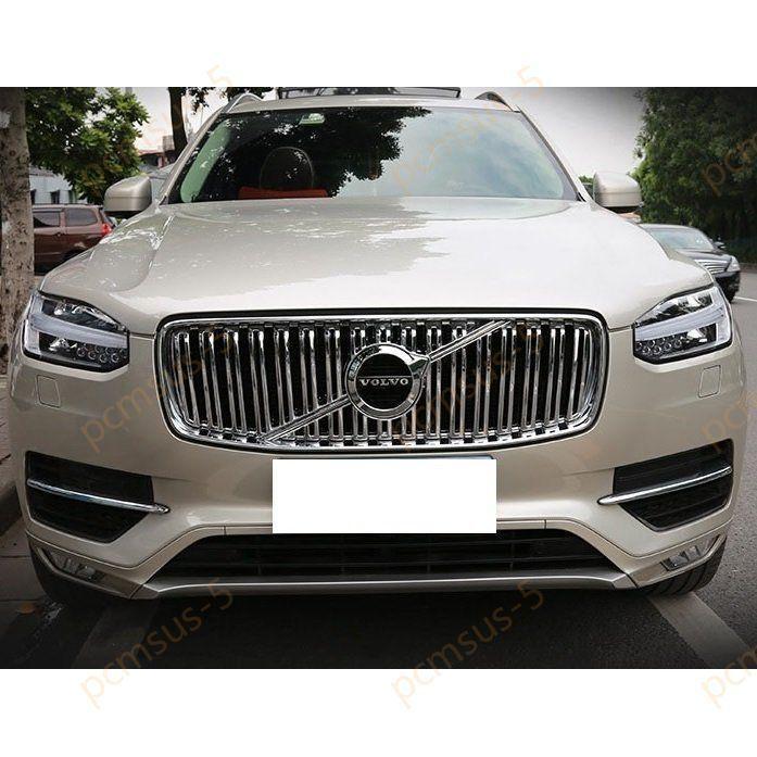 ボルボ xc90 フロントバンパーグリル　クロムトリム 2017y- ボルボ XC90 フロントグリル バンパー クローム カバー トリム