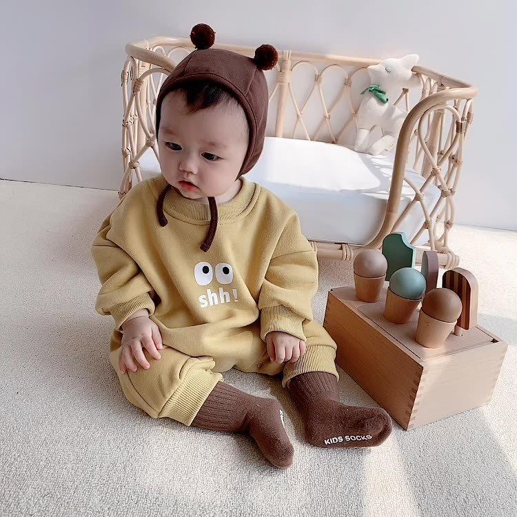 値段が激安 キッズ ジャンプスーツ 赤ちゃん 可愛い 暖かい ロンパース 冬 ベビー服 アウター プレゼント 出産お祝い お出掛け 冬服 子供服 ベビー 防寒着 裏起毛 裏ボア ロンパース カバーオール カラー イエロー Www We Job Com