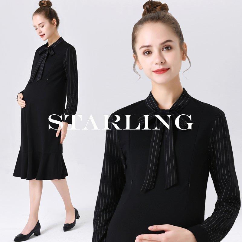 マタニティ ワンピース 授乳服 授乳 事務服 仕事服 仕事着 フォーマル オフィス 長袖 春秋 おしゃれ 安い 大きいサイズ 妊婦服 シンプル 流行のアイテム