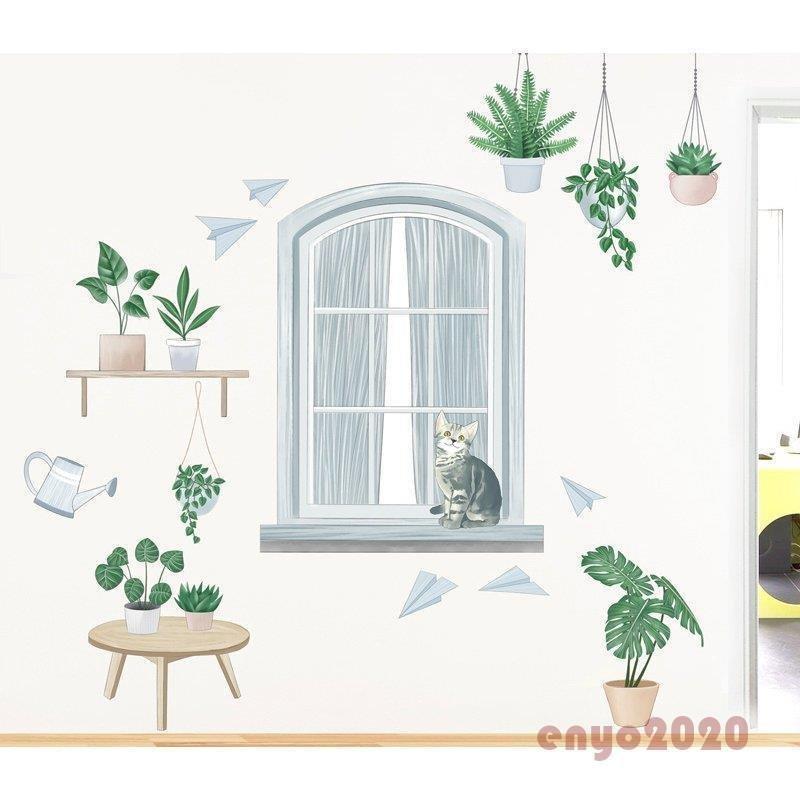 新発売 ボタニカル アニマル 緑 植物 模様替え 壁紙シール 壁紙デコ ルームデコ ウォールステッカー 雑貨 インテリア グリーン Agi36a ピンク その他テーブル カラー C Hqpt Com