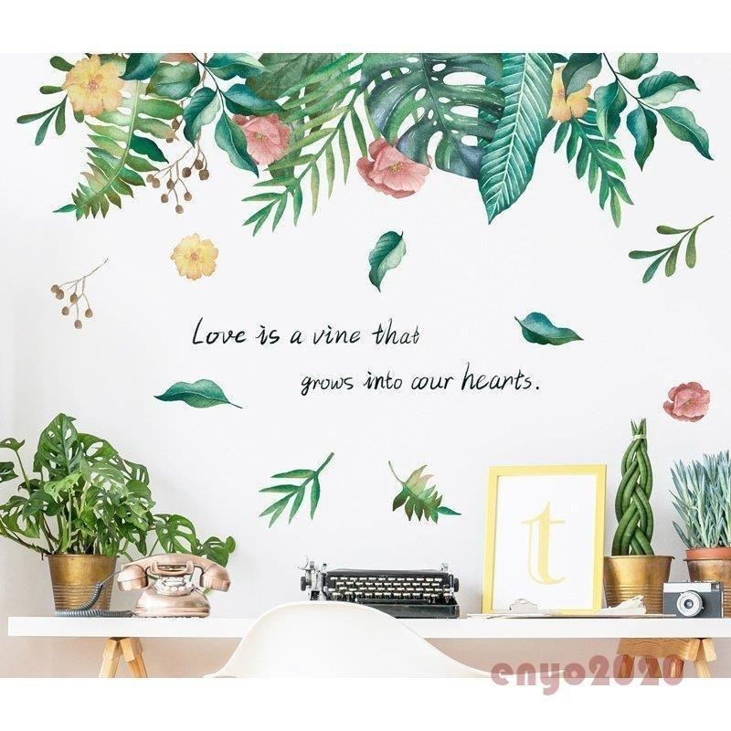 想像を超えての 緑 花 ボタニカル 植物 模様替え 壁紙シール 壁紙デコ ルームデコ ウォールステッカー 雑貨 インテリア グリーン Agi45 ピンク その他テーブル カラー G Hqpt Com