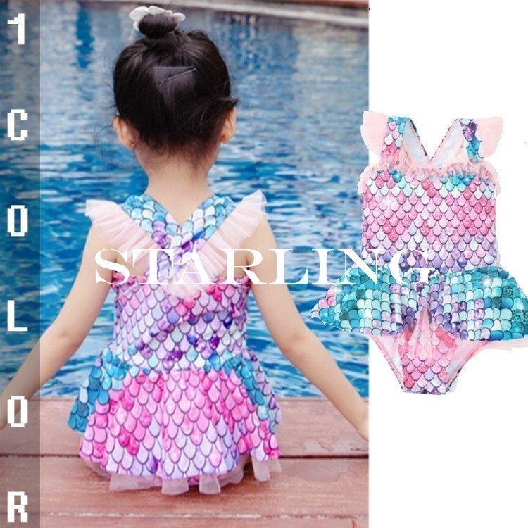 水着 女児 ワンピース水着 キッズ スイムウェア 子ども水着 水泳用品 海 子供 ビーチウェア 水泳