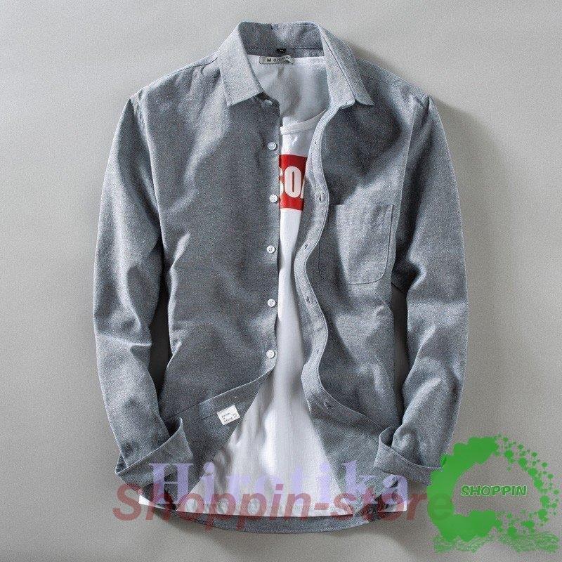 トップス アイボリー レッド シャツメンズ オックスフォードシャツ 白シャツ 長袖 無地 シンプル コットン トップス 新作 Ogn3qdpwfw Wrestlesquare Com