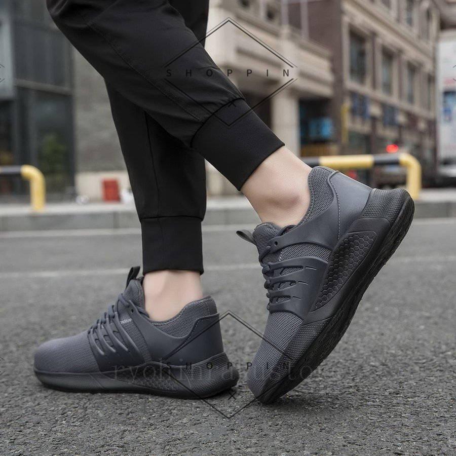 22新商品 メンズ ウォーキングシューズ カジュアルシューズ 運動靴 メンズスニーカー メンズ 靴サイズ ダークグレー