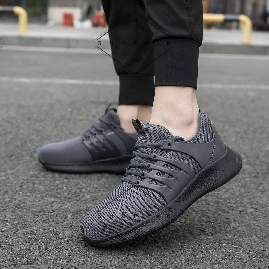 22新商品 メンズ ウォーキングシューズ カジュアルシューズ 運動靴 メンズスニーカー メンズ 靴サイズ ダークグレー
