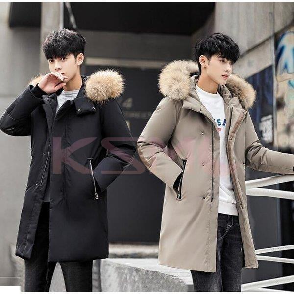 メンズファッション メール便対応 メンズダウンコート ロング丈 ダウンジャケットフード付き お洒落アウター 厚手 無地 防風 防寒着 厳冬 Nlb8bxnwjf Www Robertgillow Co Uk