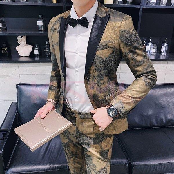 本物の スリム ドレスコートフォーマル 上下セット セットアップ スーツ メンズ 倶楽部 柄物 舞台 演出 司会 二つボタン カジュアル 3ピーススーツ カラー パープル Michiganestateplanning Com