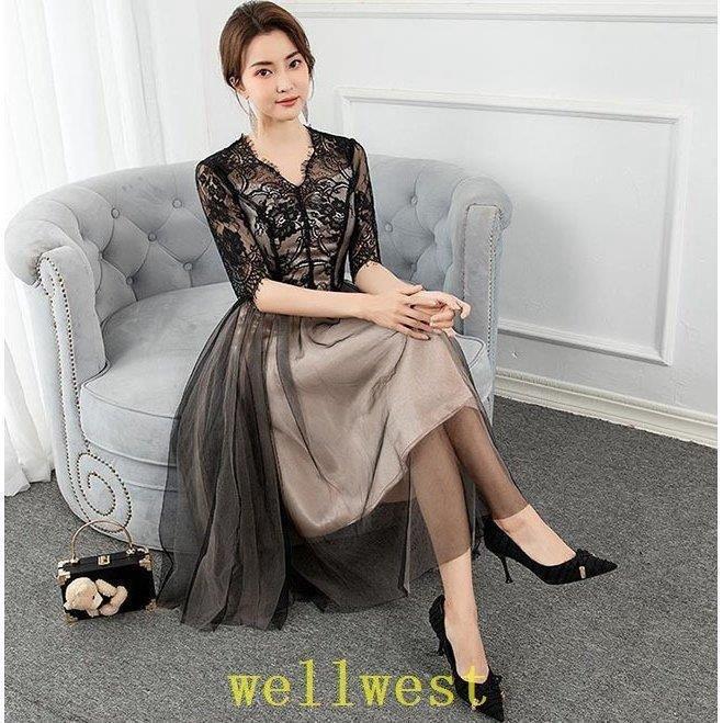 ドレスパーティードレスワンピース結婚式ロング丈 マキ丈お呼ばれ二次会花嫁同窓会フォーマル卒業式披露宴演奏会成人式黒代30代40代50代 ドレス ロングワンピース F1nb9 ファッション Star5