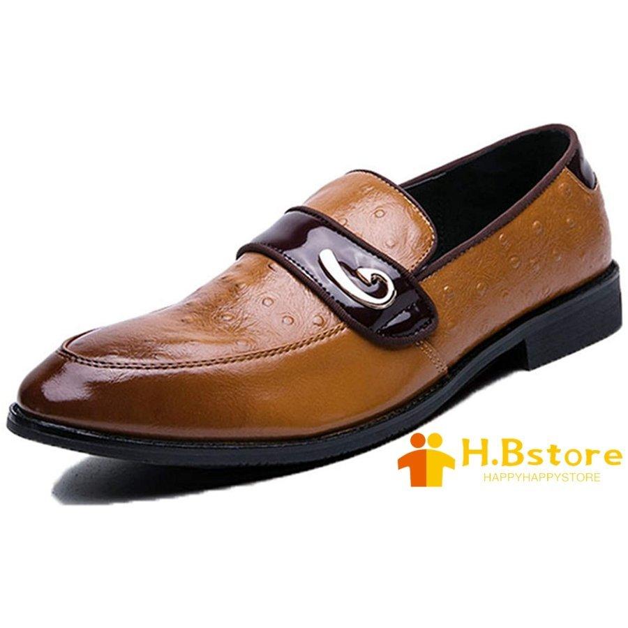 日本最大のブランド オペラシューズ メンズ ビジネスシューズ レザー ビット ローファー お洒落 イエロー 黒 ローカット 脚長アップ ビジネスシューズ サイズ 24 5 Cm Www Gatorheatandair Com