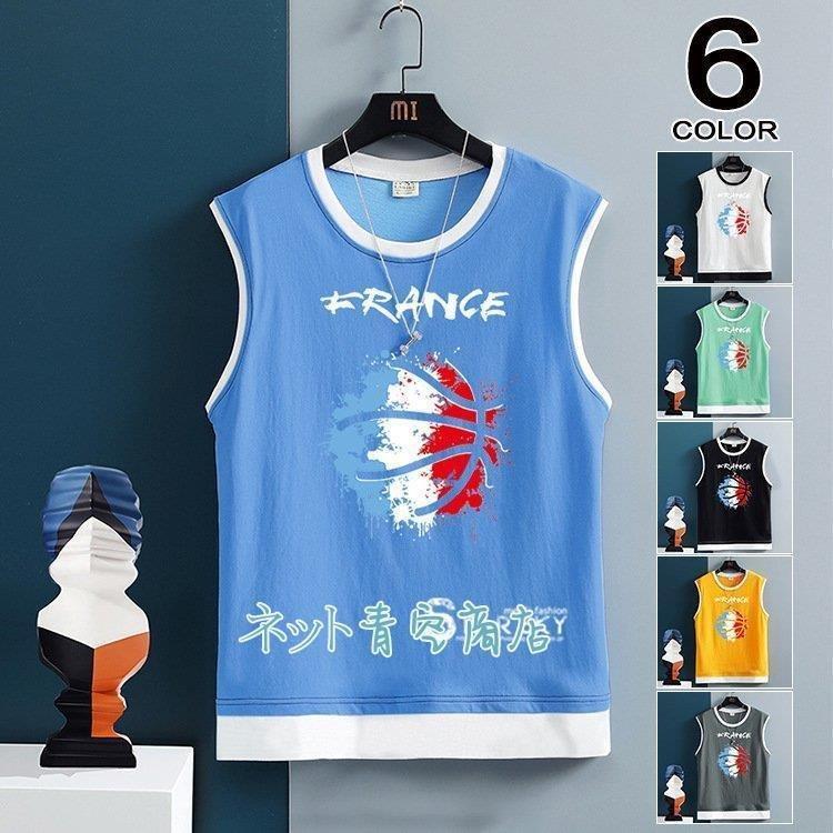 ファッション 選べる２個セット 代 30代 タンクトップ メンズ おしゃれ ノースリーブtシャツ トップス 球柄 配いろ スポーツ 夏 ６色 Xwflt4jutn Www Boulevardrestaurants Com