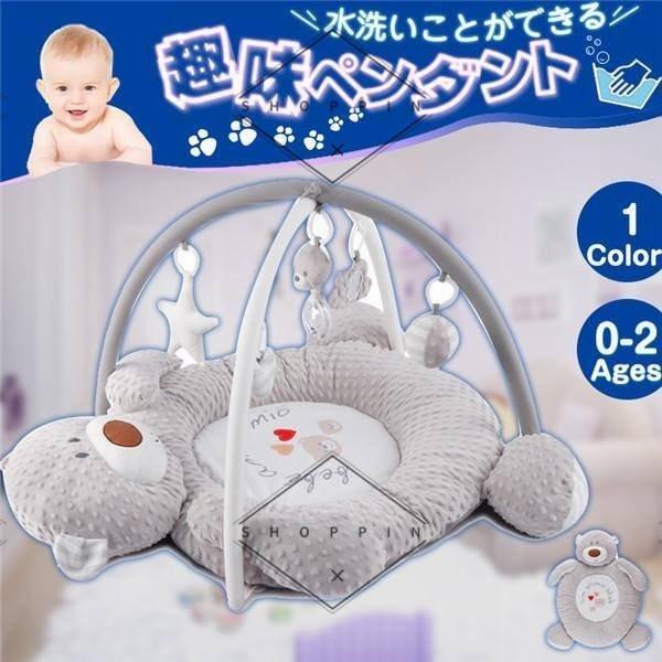 プレイマット ベビー マット 折りたたみ ベビーマット テントウムシ ハイハイマット 赤ちゃん 遊び おもちゃ ベビージム クッション 超人気の