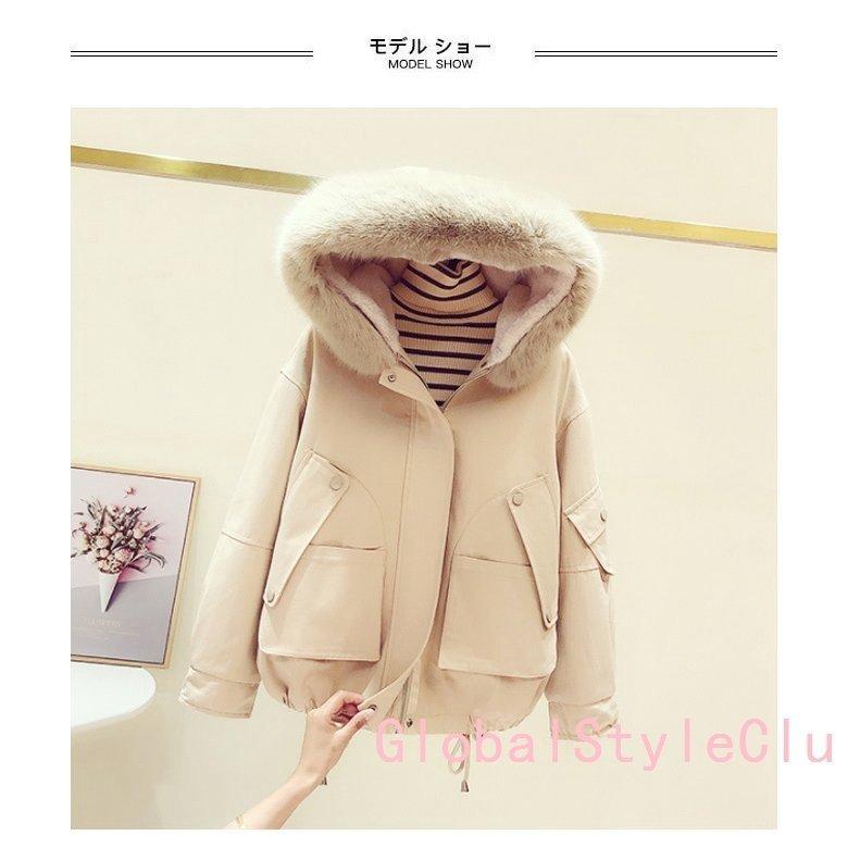 高品質の激安 ムートンジャケット レディース ファー付き モッズ ジャケット 裏ボア フード付き モッズコート ボアジャケット 通勤 冬 アウター ムートン Miamiadschool Danielmall Com