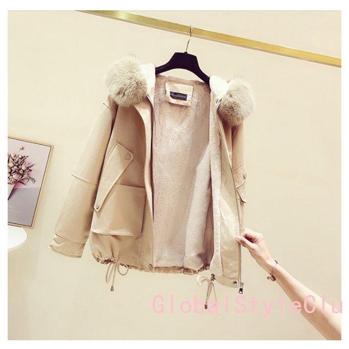 高品質の激安 ムートンジャケット レディース ファー付き モッズ ジャケット 裏ボア フード付き モッズコート ボアジャケット 通勤 冬 アウター ムートン Miamiadschool Danielmall Com