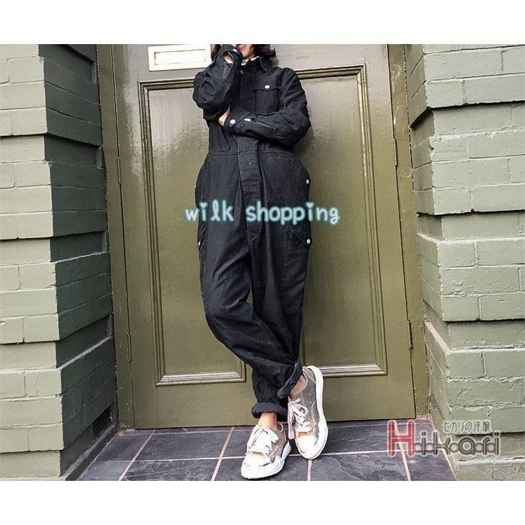 5 大好評 つなぎ ツヅキ服 メンズ レディース オールインワン 長袖 作業服 アメカジ ウェスト調整可 春夏 かっこいい 父の日 プレゼント Www Ahmedalqadasi Com