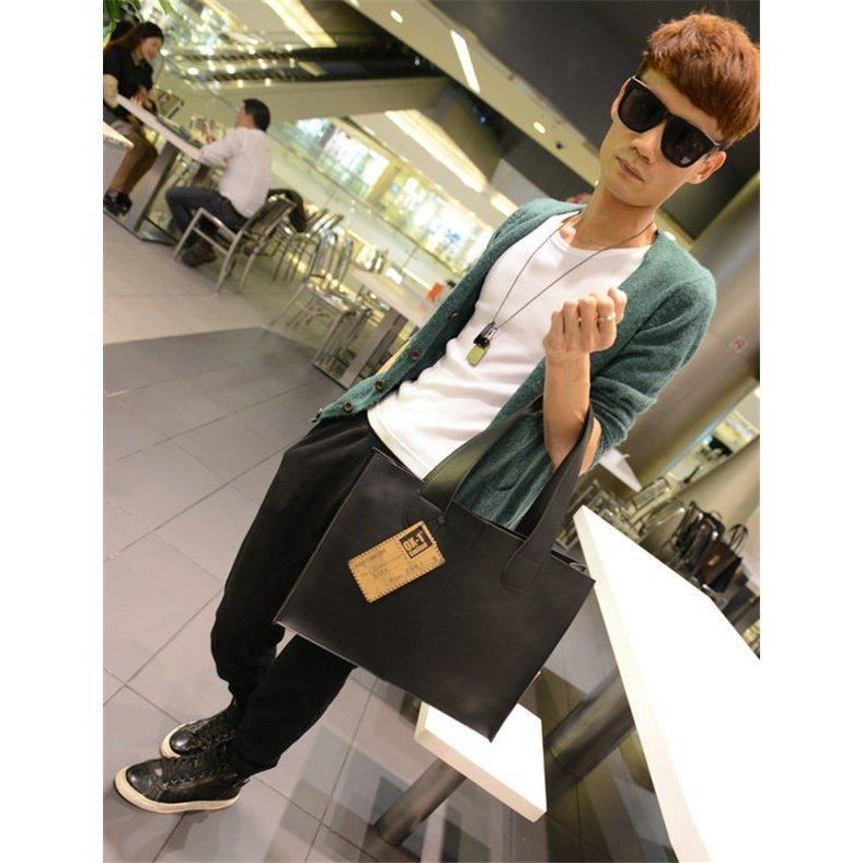 訳あり商品 ビジネスバッグ メンズファッション メンズバッグ トートバッグ 合皮トートバッグ メンズ レディース ビジネス 通勤 通学 大きめ レザー トート バッグ 大容量 おしゃれ 持ち手 カジュアル 無地 人気 Www Threeriversofs Com