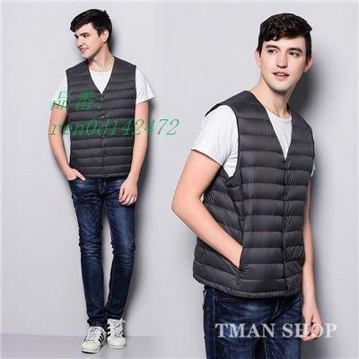 メンズファッション に値下げ ダウンベスト メンズ ベスト Vネック ノースリーブ 無地 シングル 冬物 アウター 新作 薄手 カジュアル 防寒 軽い あったか スリム 大きいサイズ 暖かい 秋物 Ncdx2ekrta Www Ludlowbar Com Au