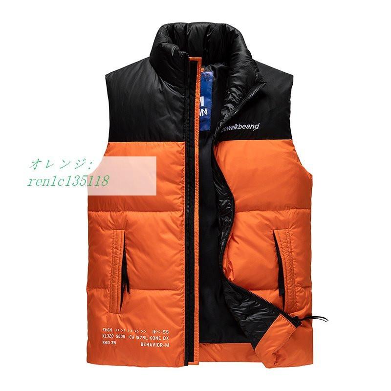オンライン販売済み のダウンベスト メンズ レディース メンズファッション ダウンジャケット 切り替え 刺しゅう入り スポーツ 軽量 ファッション ジャケット アウトドア 秋冬 防風 防寒 釣り ベスト オシャレ 暖かい Z1ud68e Starストア セレクトショップ の